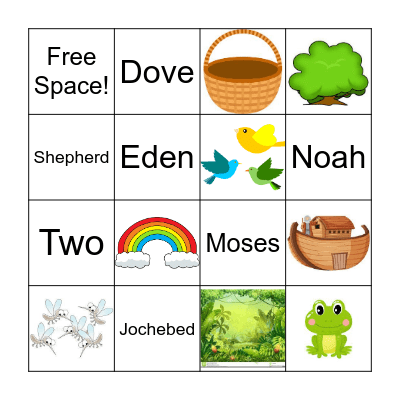 Bible Bingo! Bingo Card