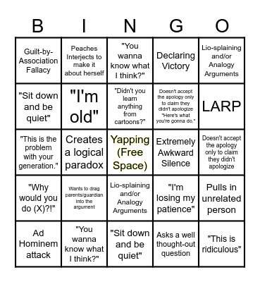 LioConvoy BINGO Card