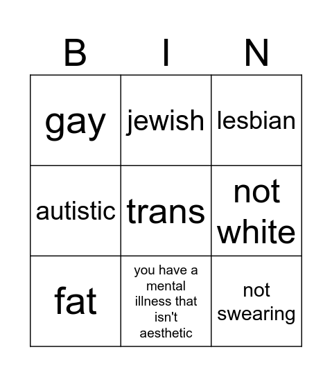 what would vivziepop hate you for Bingo Card