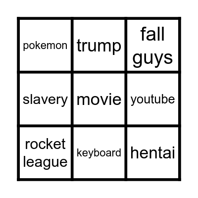 infinite craft Bingo Card