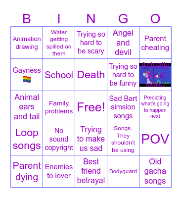 Gacha bingo Card