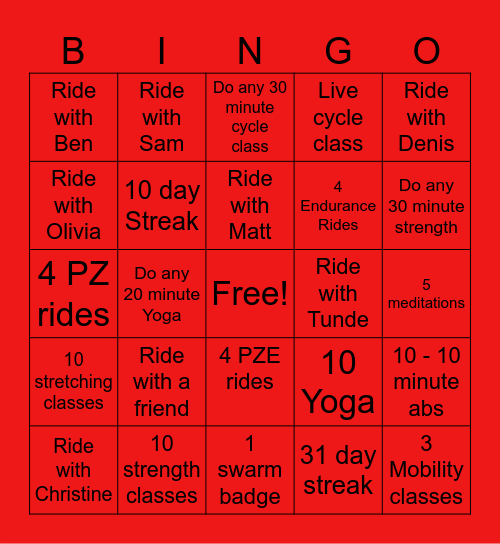 Let’s play Bingo Card