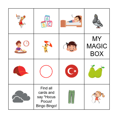 MAGIC BINGO Card