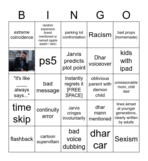 Dhar Mann Bingo v4 Bingo Card