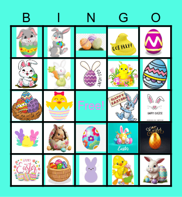 EASTER Bingo Card