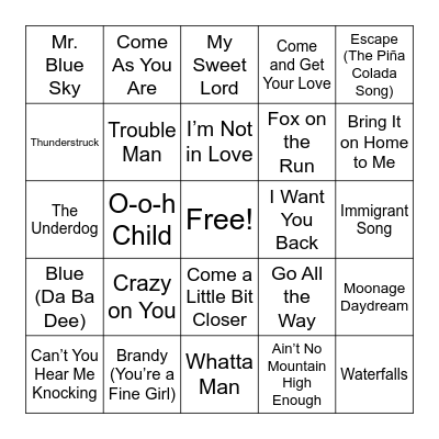 How "MARVEL"ous Bingo Card