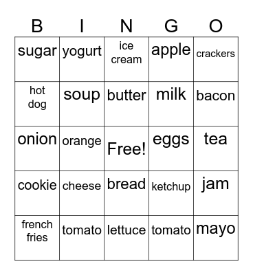 10.5 bingo blank prices Bingo Card
