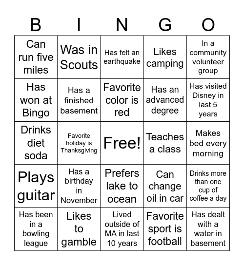 CQI/OMPA Bingo3 Bingo Card