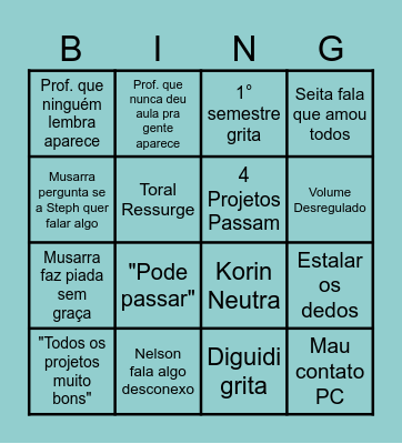 PITCHING TCC 2024 Bingo Card