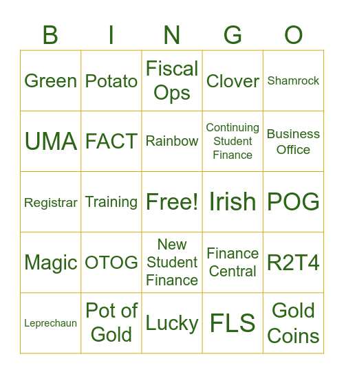 WOW BINGO Card