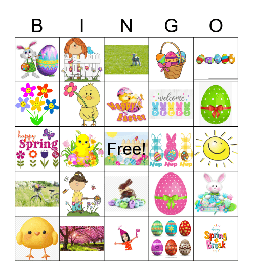 Spring 2024 BINGO Card