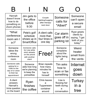 Growtrust Bingo Card