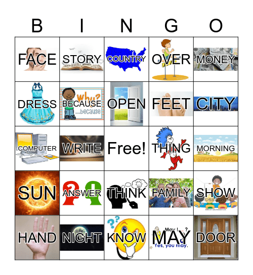 MARCH BINGO Card