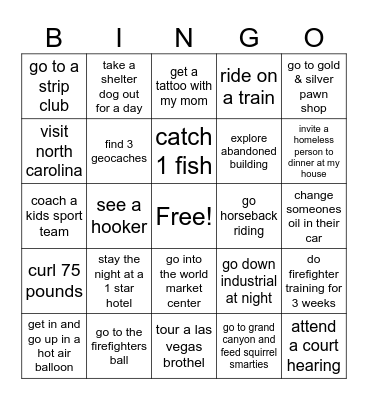 2024 bingo Card