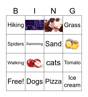 The teacher likes... Bingo Card