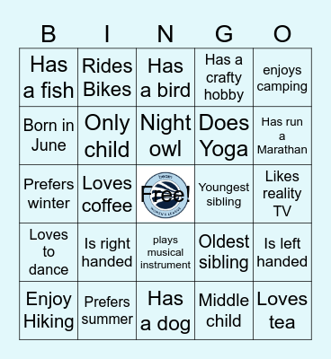 Beam Women's League Bingo Card