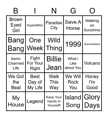 Basketball Singo L Bingo Card