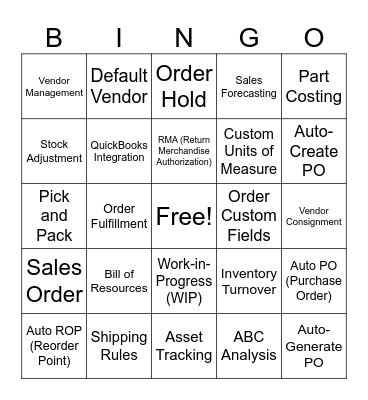 Fishbowl Leap Day! Bingo Card