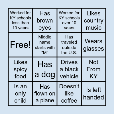 Houchens Insurance Group Bingo Card