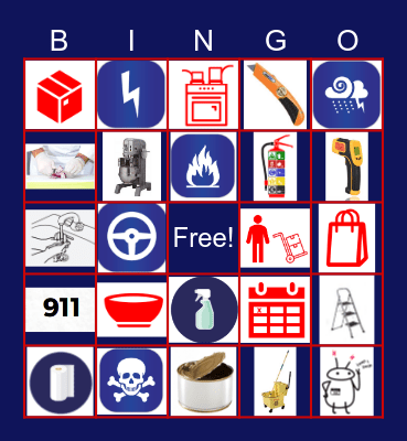 Sodexo Bingo Card