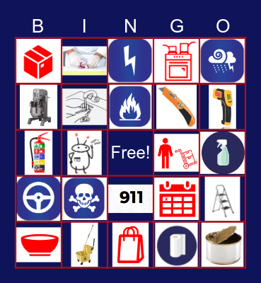 Sodexo Bingo Card