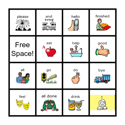 PRC Communication Bingo Card