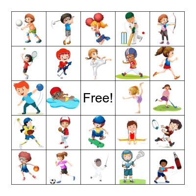 SPORTS BINGO Card