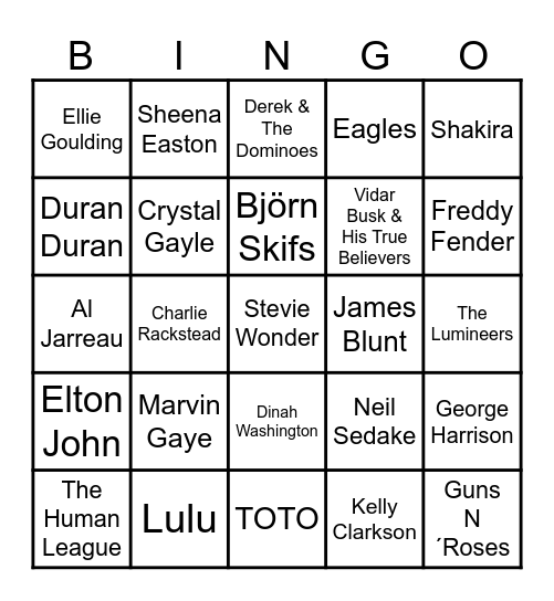 🫦Bingo 58🫦 Bingo Card