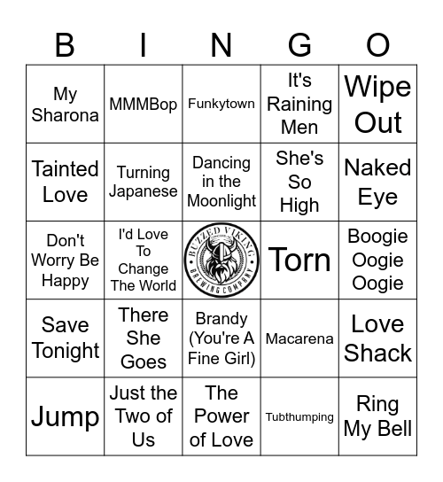 1 Hit One-DERS Bingo Card