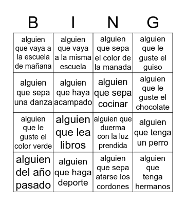 Bingo Mágico Bingo Card