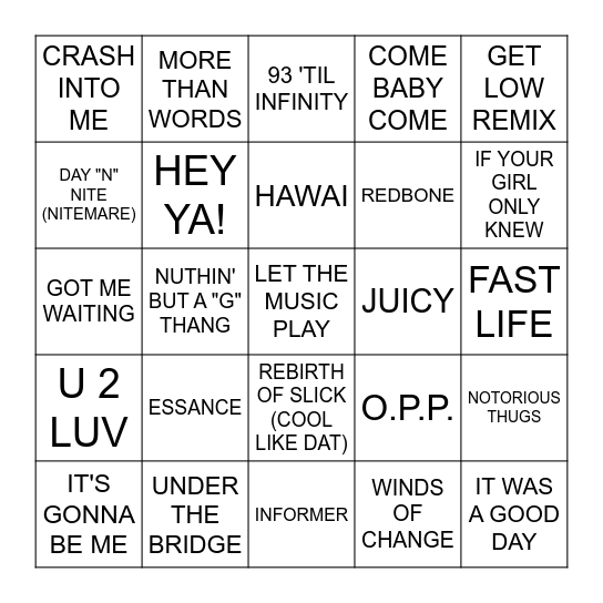 KELLY'S BIRTHDAY Bingo Card