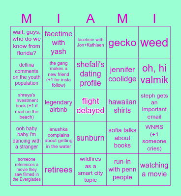 sprang brake 2024 Bingo Card