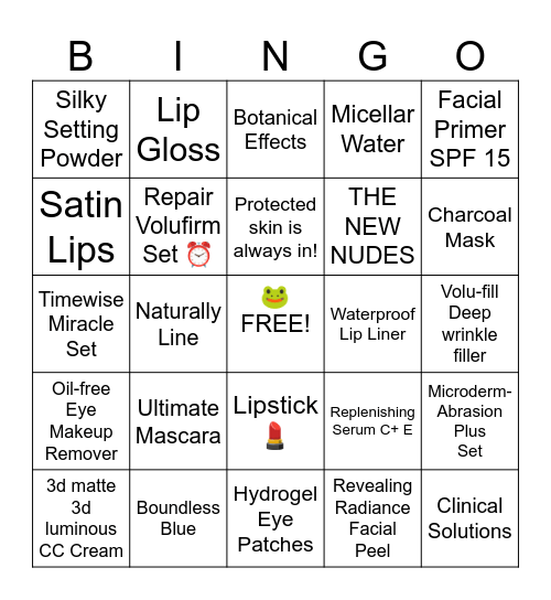 🐸 Leap Day 🐸 Bingo Card