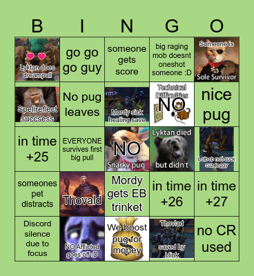 ToxicPositivityBingo#10 Bingo Card