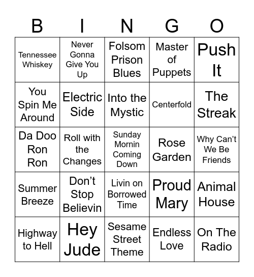 Bingo 9 Bingo Card