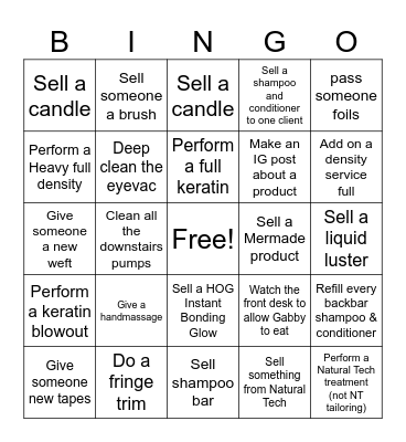 March Time Bingo Card
