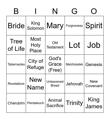 Truth Bingo Card