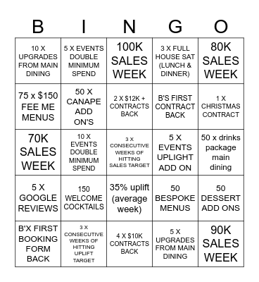 MONEY MONEY CHIN CHIN BUNNY Bingo Card