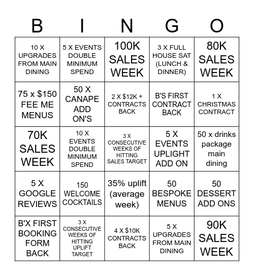 MONEY MONEY CHIN CHIN BUNNY Bingo Card