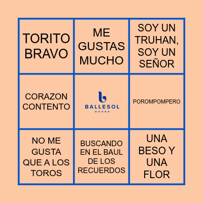 BALLESOL ALTORREAL Bingo Card