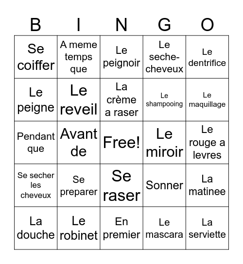 Ch. 5 V. 1 Bingo Card