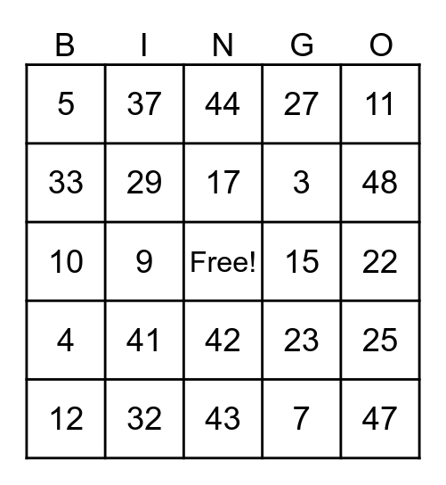 LAB WEEK 2024 Bingo Card