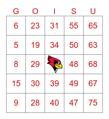 Health Services Bingo Card