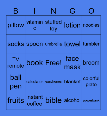 BRING ME WFH EDITION! Bingo Card