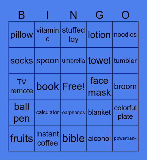 BRING ME WFH EDITION! Bingo Card