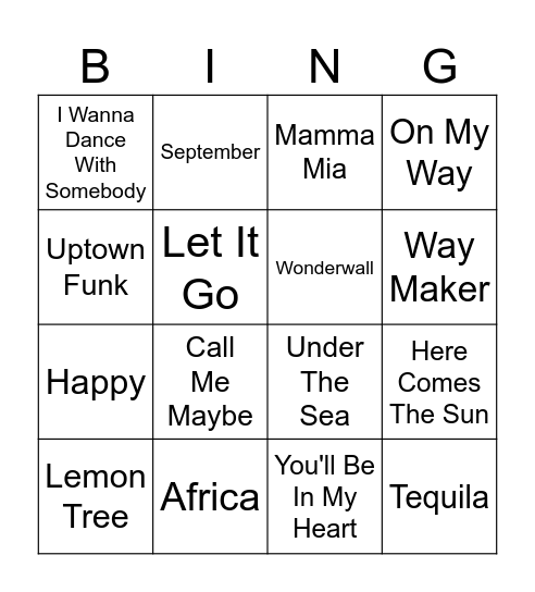 TeenStreet Meetings 2024 Bingo Card