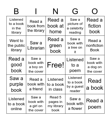 Midnight Book BBQ Bingo Card