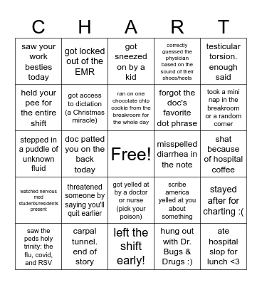 #freeanais Bingo Card