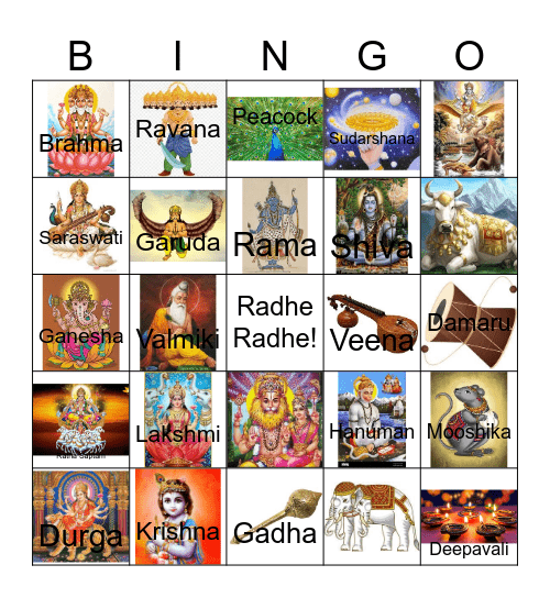 GK bingo Card