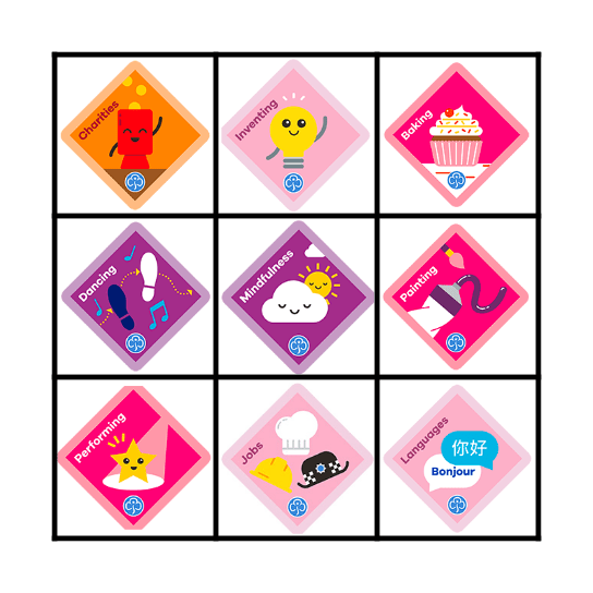 Belle & Bea's Brownies Bingo Card